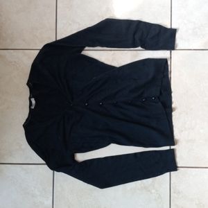 Orsay Black Button Cardigan